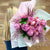 Peonies wrapped with love bouquet